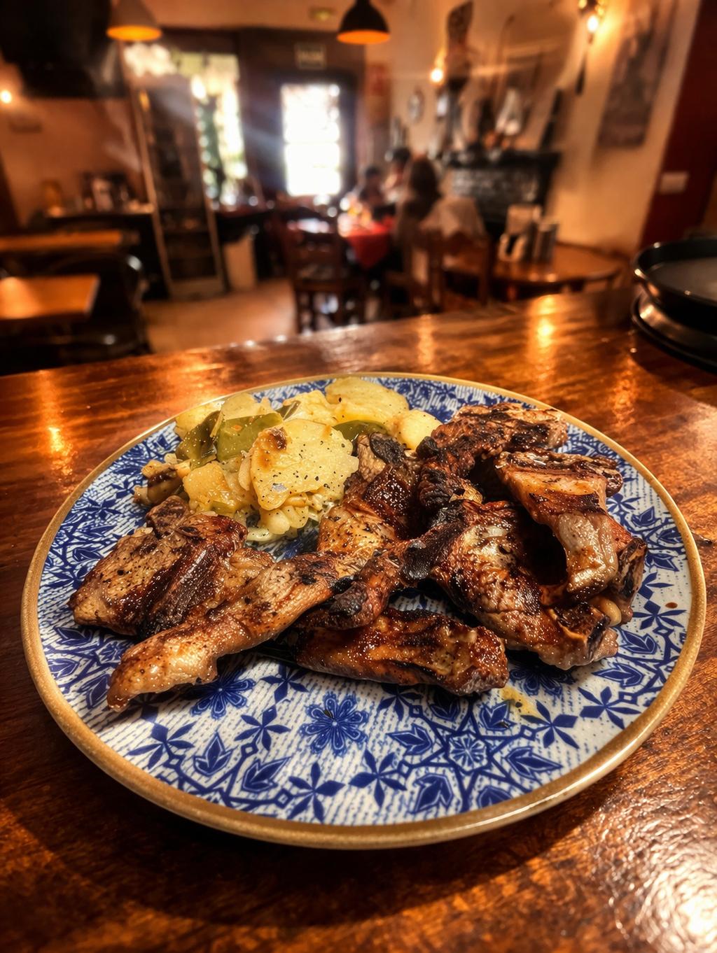 Chuletas de cordero alpujarreño - Dónde comer en Bubión