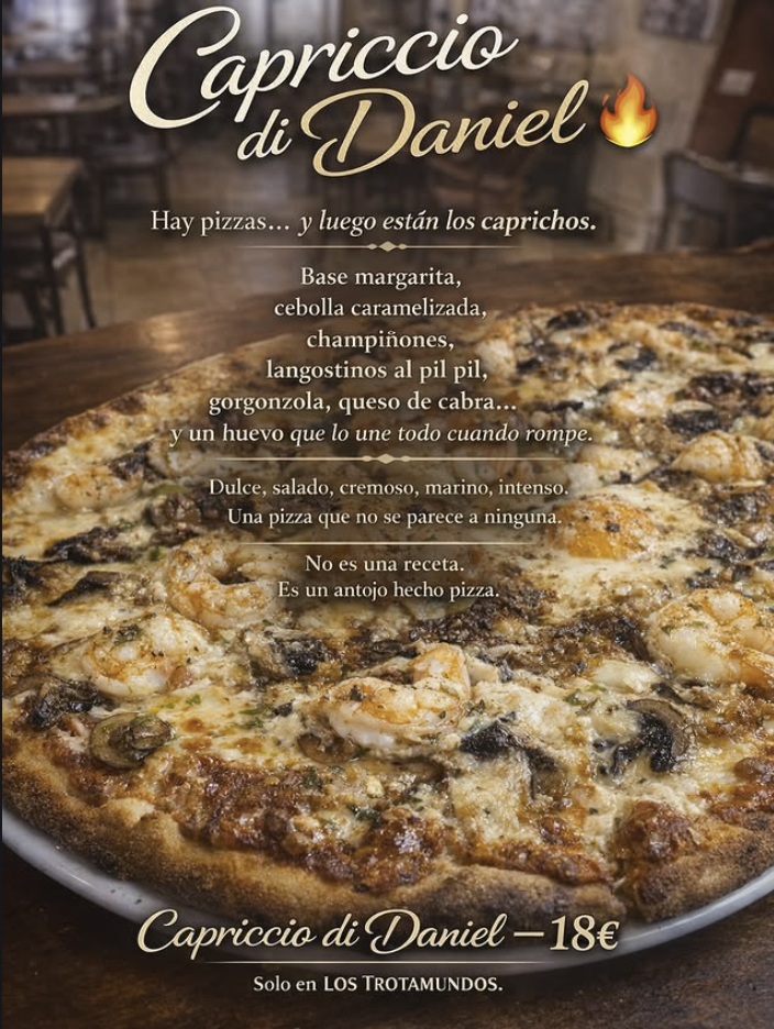 Pizza Capriccio di Daniel - Restaurante Bubión Granada
